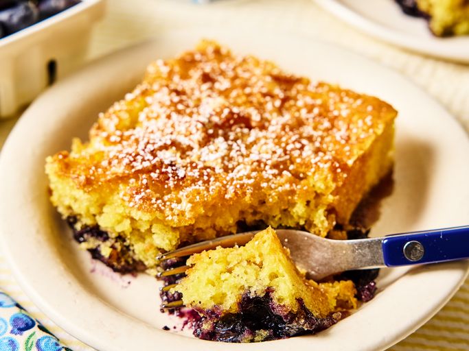 Gâteau magique citron myrtille à la vanille de Madagascar – Recette facile 3 couches - Or noir vanilla