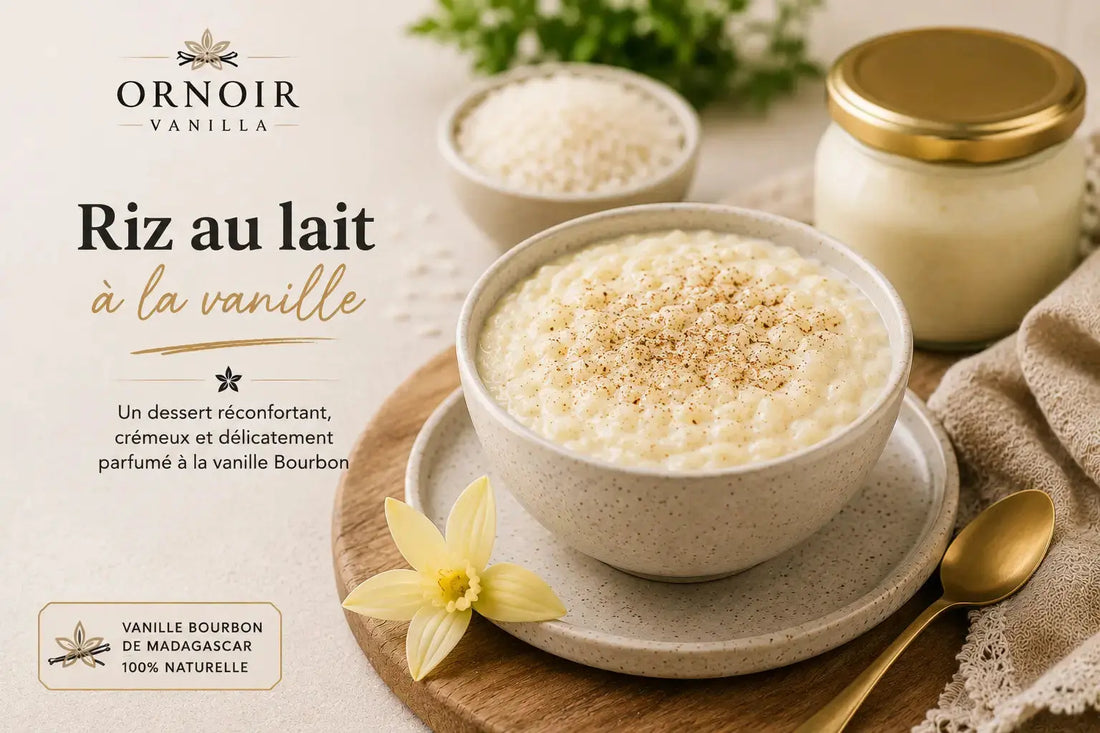 Riz au lait à l'ancienne, vanille Bourbon : la recette de grand-mère