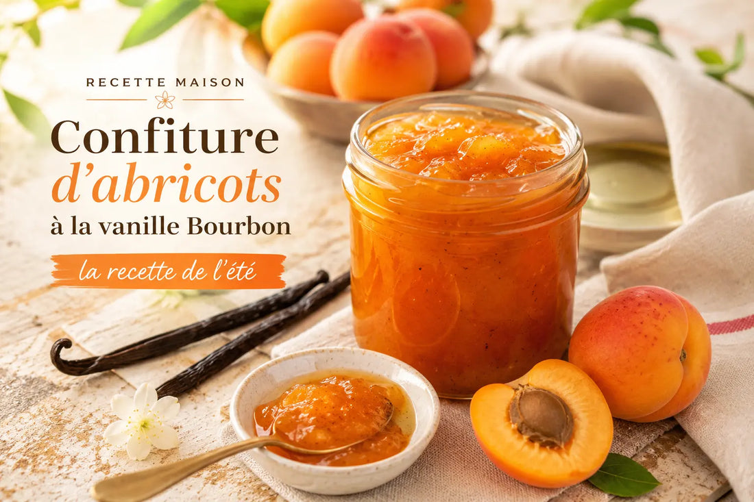 Confiture d'abricots à la vanille Bourbon : la recette de l'été