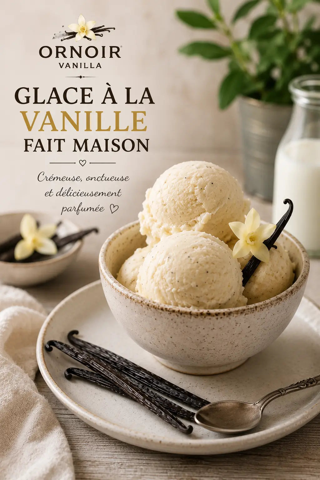Glace vanille maison : la vraie recette (avec ou sans sorbetière)