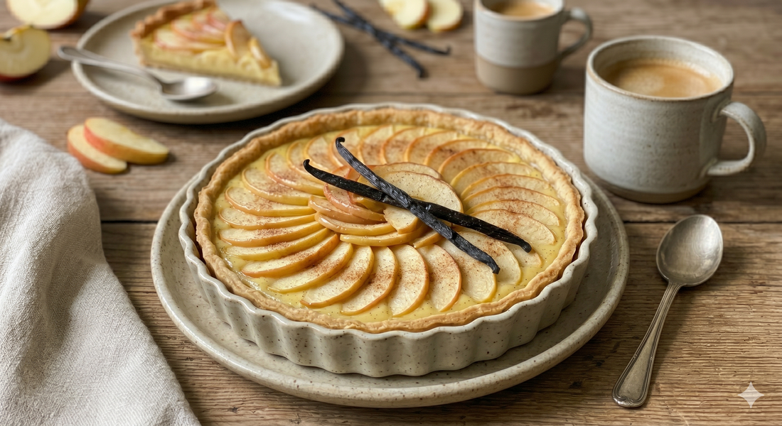 Tarte Alsacienne aux Pommes à la Vanille Bourbon : La Recette Crémeuse et Facile