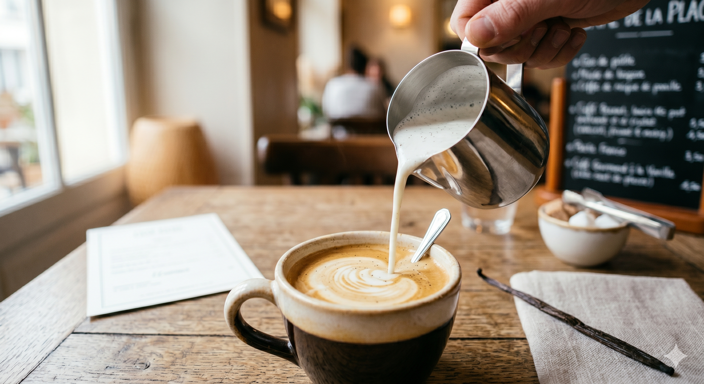 Crème pour café maison à la vanille de Madagascar – Recette facile 3 ingrédients