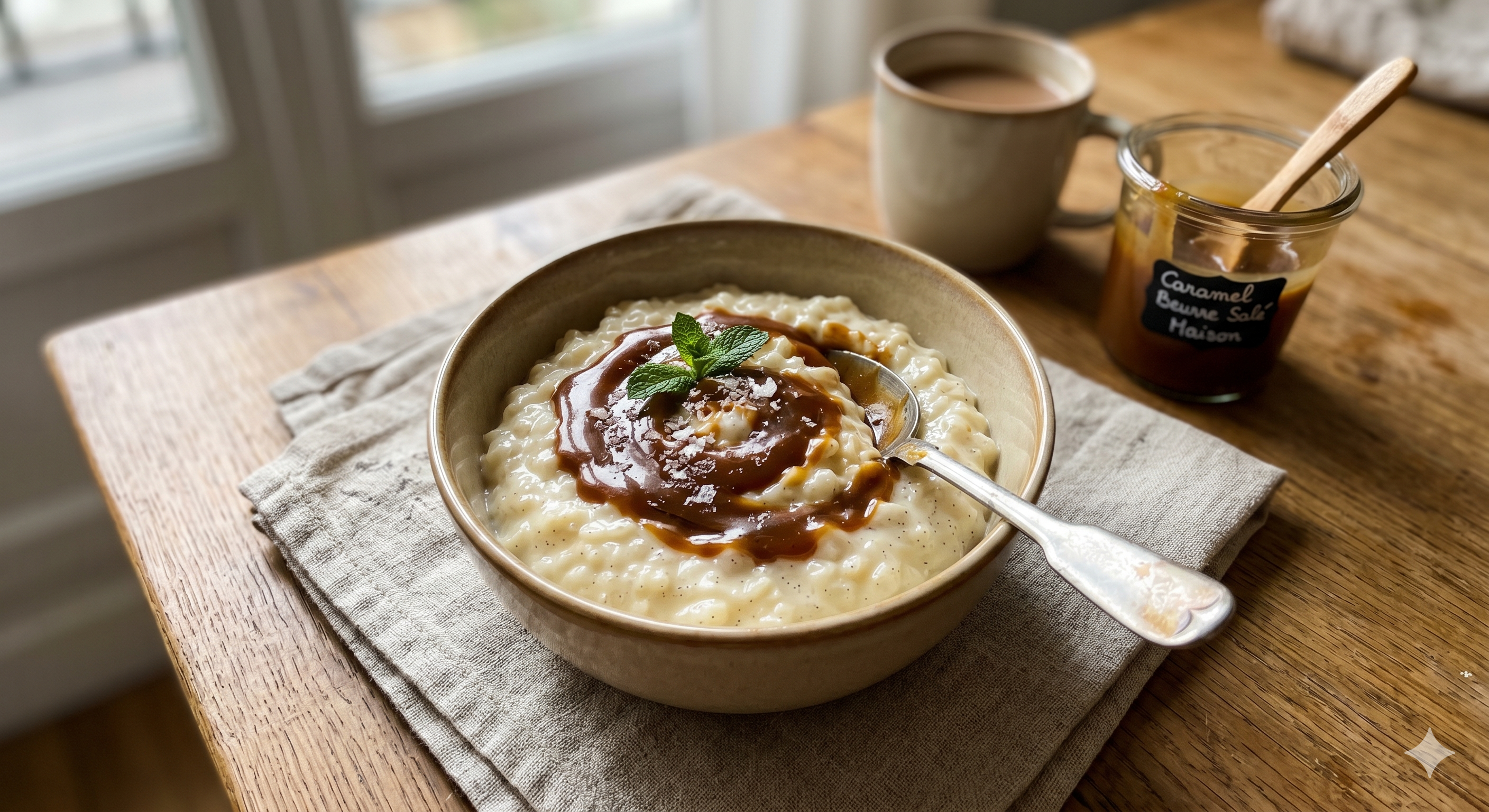 Riz au lait vanille et caramel beurre salé : recette crémeuse et inratable | Or Noir Vanilla