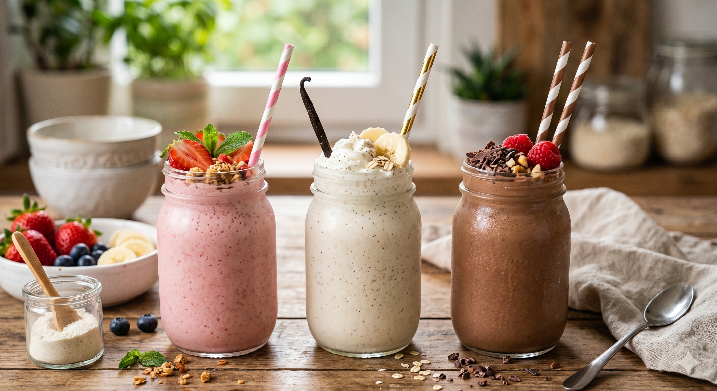 5 Smoothies du Matin à la Vanille de Madagascar — Rapides, Sains et Délicieux | Or Noir Vanilla