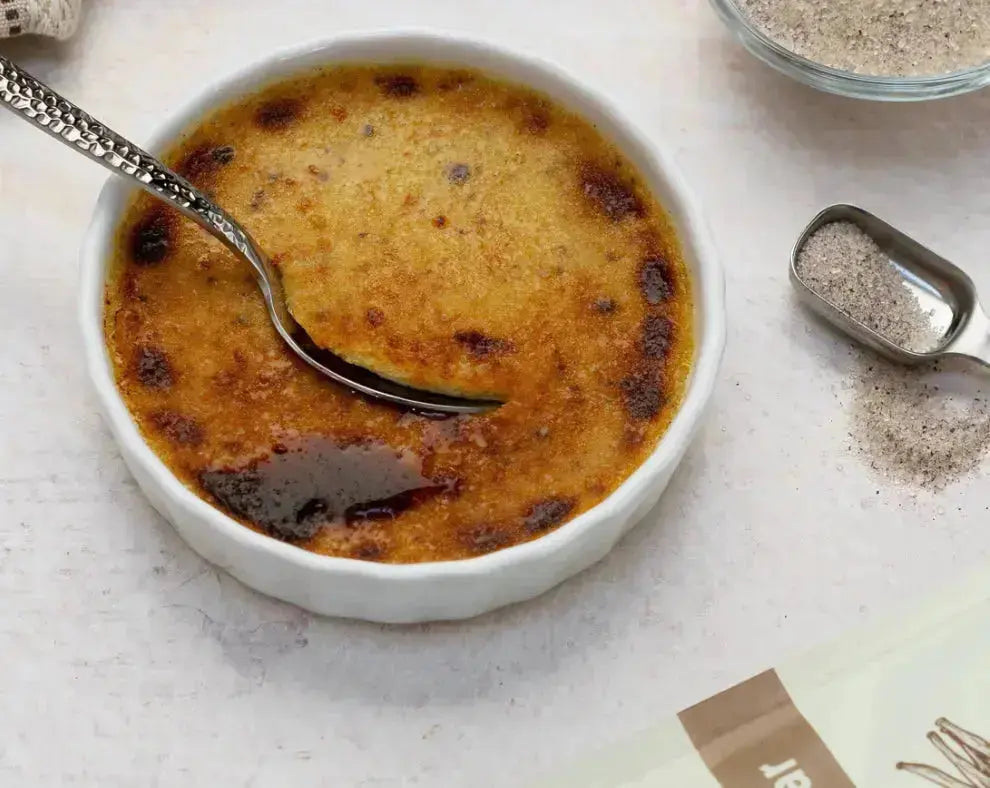 🥞Recette de Crème Brûlée à la Vanille : Guide pour un Dessert Onctueux et Parfait - Or noir vanilla