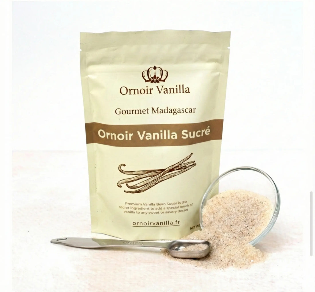 🍬Comment faire du sucre vanillé maison avec des gousses ou de la poudre de vanille - Or noir vanilla