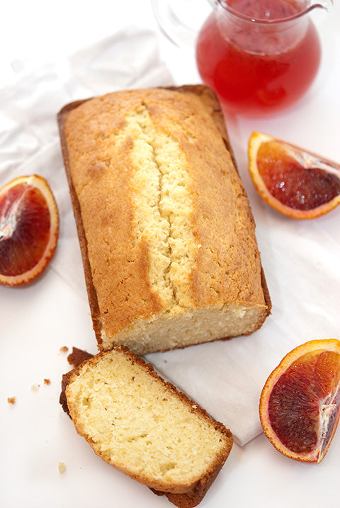 Cake à l'orange sanguine et à la vanille — la recette qui réchauffe l'hiver - Or noir vanilla