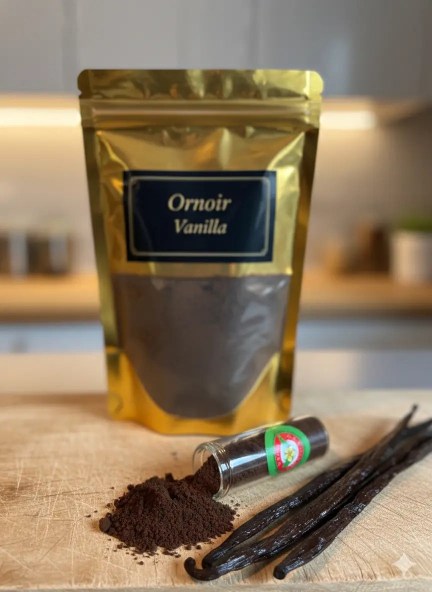 Poudre de Vanille bourbon Madagascar - Or noir vanilla