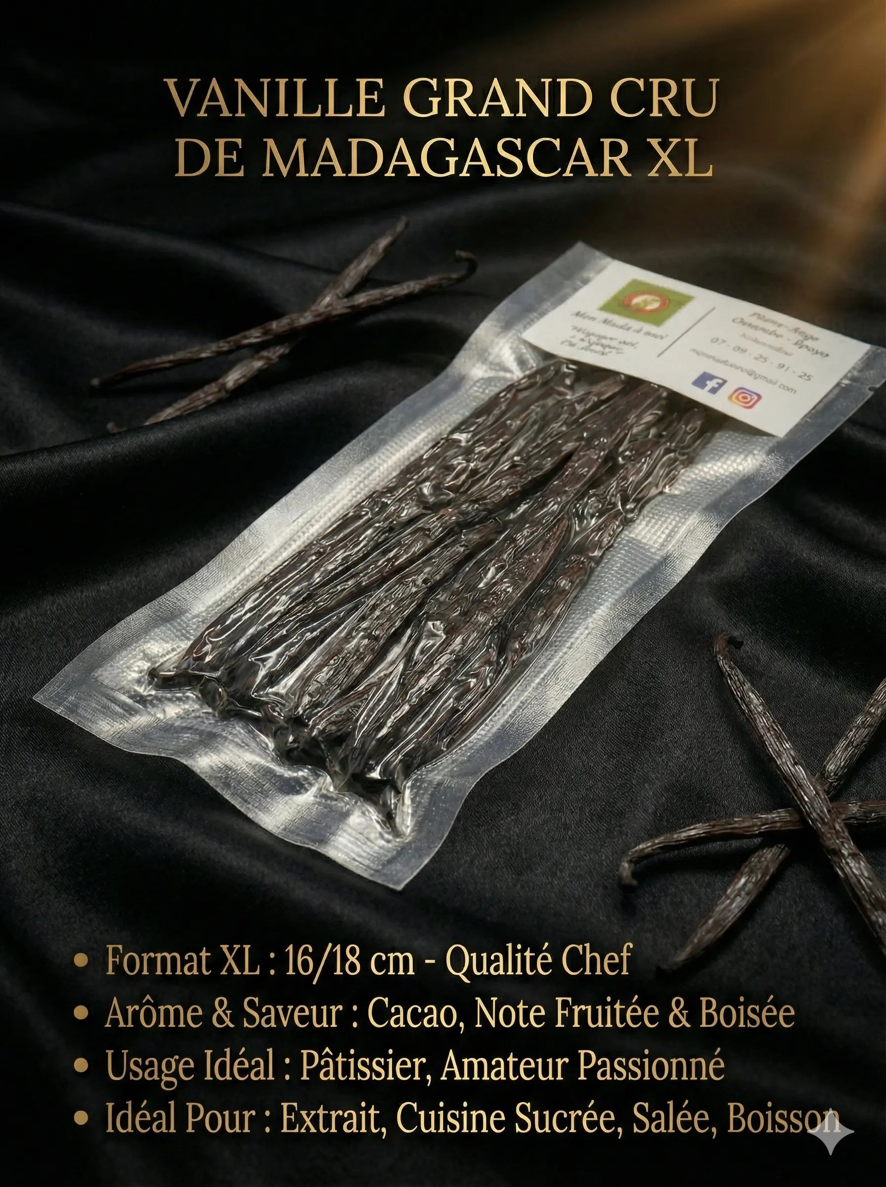 Le Coffret Trésor de Madagascar : L’Expérience Vanille Absolue Ma boutique