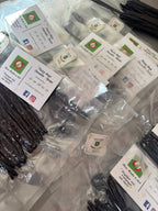 Pack Délice : 15 gousses de vanille XL Bourbon Noir Grand cru de Madagascar Grade A Or noir vanilla